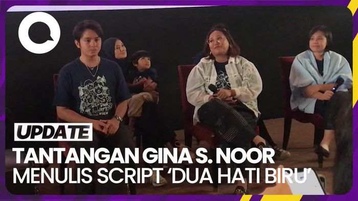 Gina S. Noor Akui Sempat Takut Menulis Script Dua Hati Biru