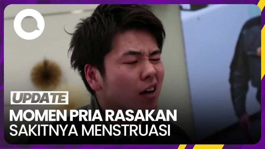 Pekerja Pria di Jepang Coba Rasakan Sakitnya Menstruasi