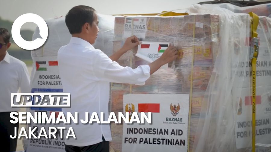 Jokowi Sebut RI Segera Salurkan Bantuan ke Gaza dari Udara