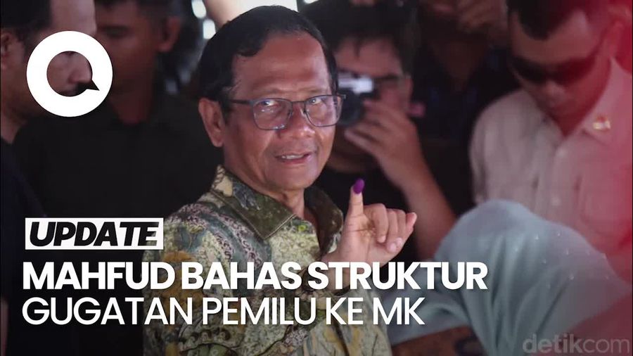 Mahfud Sebut Struktur Gugatan Pemilu ke MK Sudah Jadi: Tinggal Isi Data