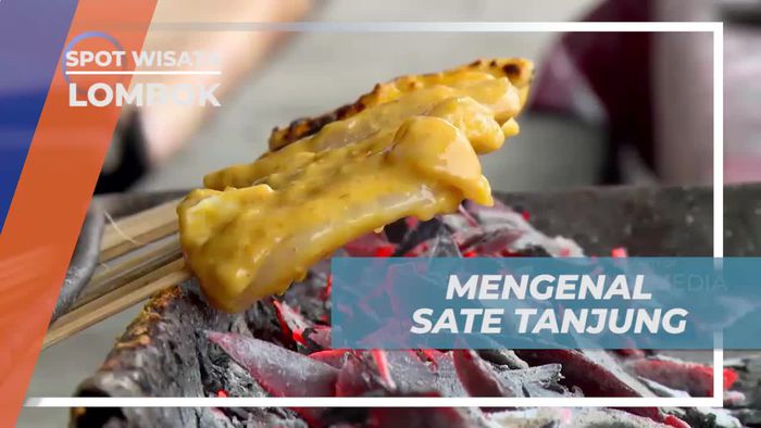 Sate Tanjung, Berbahan Dasar Ikan Cakalang yang Dibalut Bumbu Kuning, Lombok
