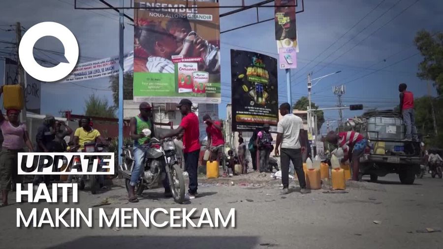 Haiti Makin Mencekam, Kantor Polisi Dibakar-Pasar Dijarah