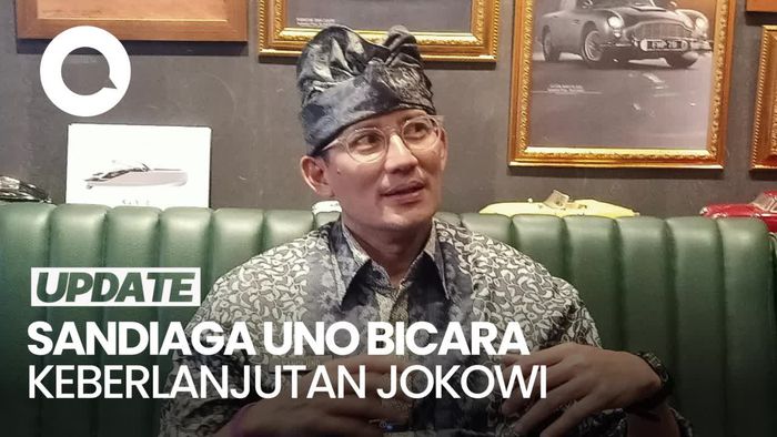 Sandiaga Uno Berharap Presiden Selanjutnya Lanjutkan Kesuksesan Jokowi