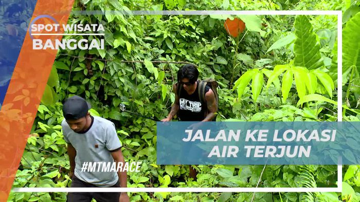 Melewati Hutan Menuju Air Terjun Leling Banggai