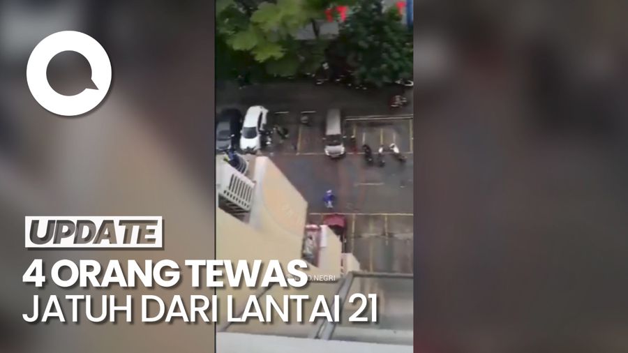 Ngeri! 4 Orang Tewas Setelah Jatuh dari Lantai 21 Apartemen di Jakut