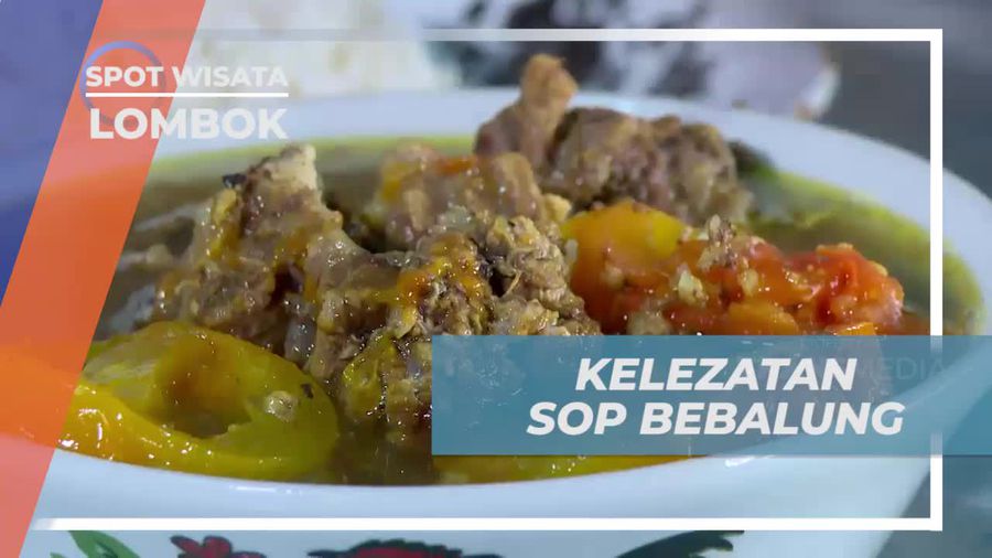 Menikmati Kelezatan Sop Bebalung Ditemani Sambal Segar, Lombok