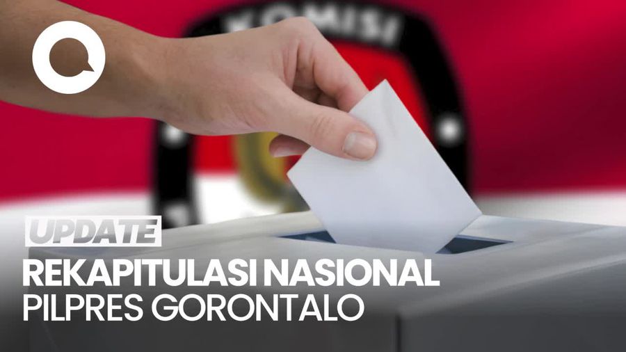 Rekapitulasi Nasional KPU: Prabowo-Gibran Unggul di Gorontalo