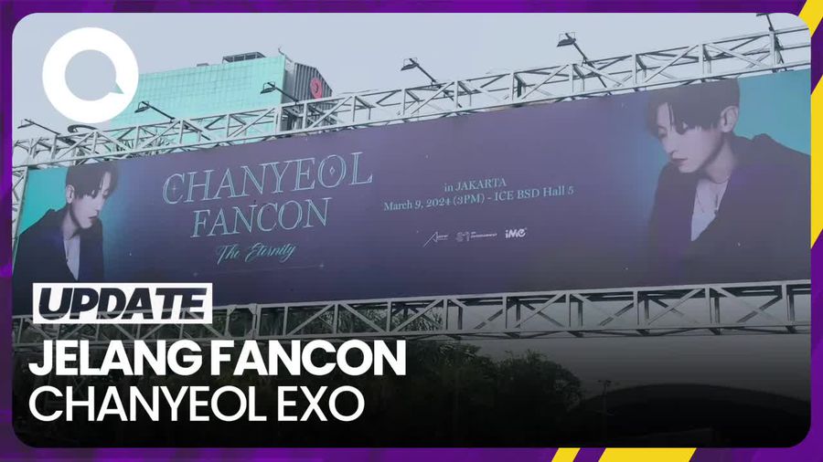  Menerobos Hujan Demi Fancon The Eternity CHANYEOL EXO