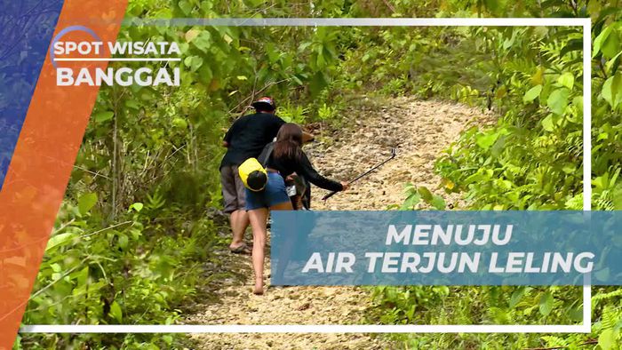 Perjalanan Menuju Air Terjun Leling Banggai