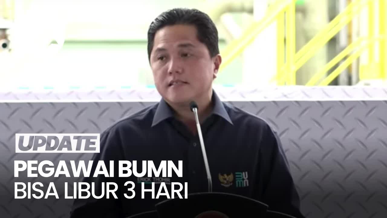 Erick Thohir: Pegawai BUMN Bisa Libur Hari Jumat