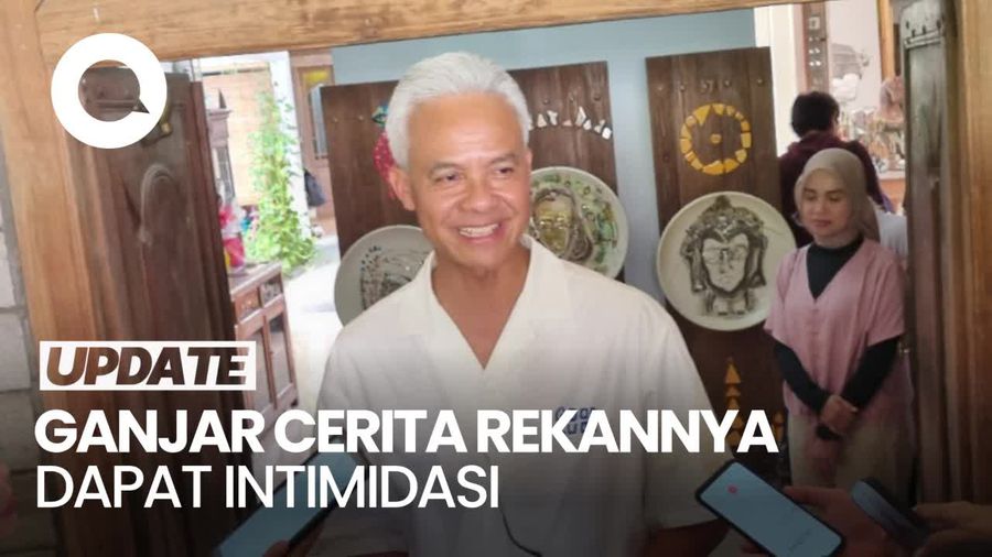 Cerita Ganjar soal Rekannya Disambangi Intel, Ditanya Kegiatan-Sumber Dana