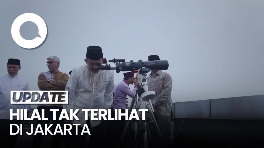 Hilal Awal Ramadan 1445 H Tak Terlihat di 4 Lokasi Pemantauan di Jakarta