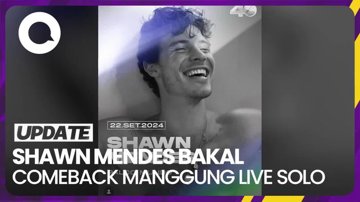 Kabar Comeback Shawn Mendes, Bakal Manggung Lagi dan Rilis Album