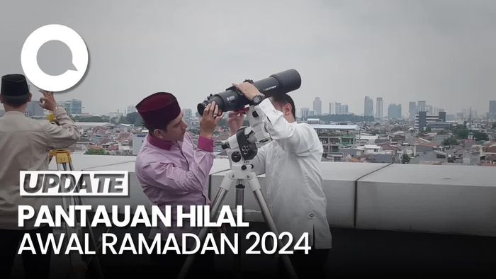 Pantauan Hilal Awal Ramadan 2024 di Jakarta