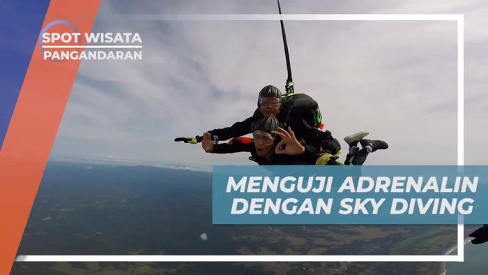 Melompat Tanpa Ragu, Meluncur Mengarungi Langit Pangandaran