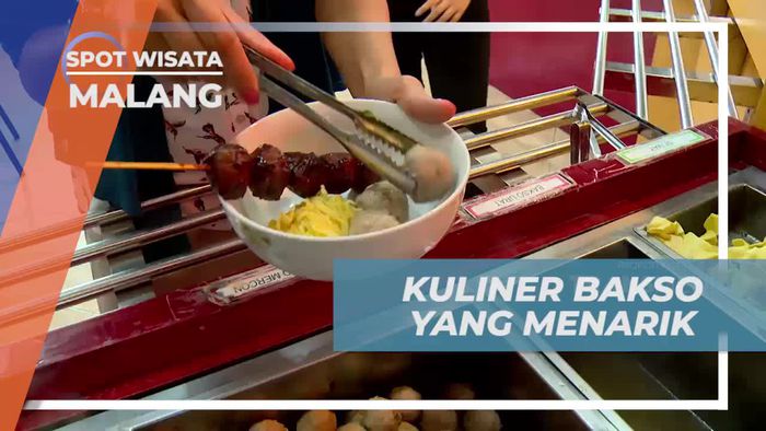 Kuliner Bakso Gurih Pedas Dengan Tema Prasmanan di Kota Malang