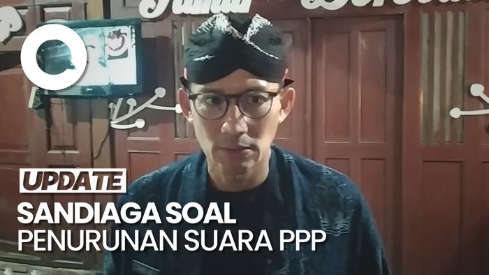Suara PPP Alami Penurunan Dibanding 2019, Ini Kata Sandiaga