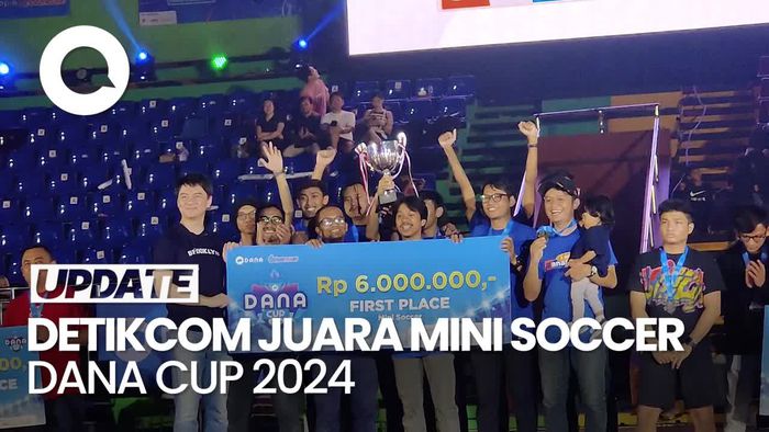 Dana Cup 2024: detikcom Juara Mini Soccer!