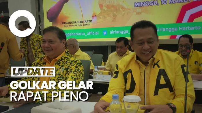 Golkar Gelar Rapat Pleno Bahas Evaluasi Penyelenggaraan Pemilu 2024