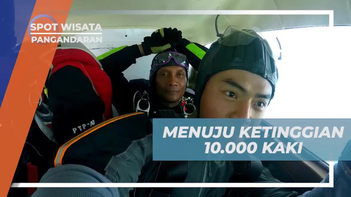 Lepas Landas Menuju Ketinggian Seribu Kaki, Pangandaran