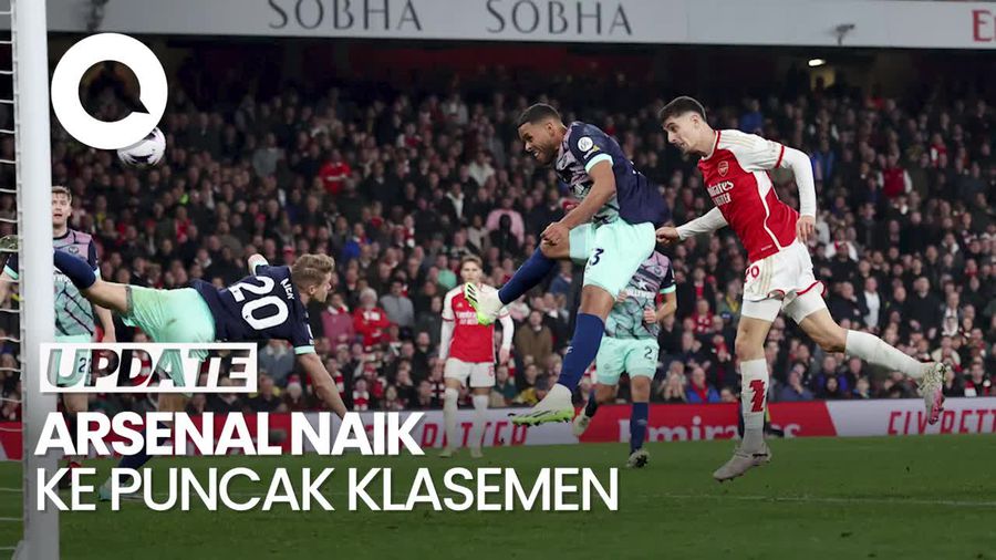 Arsenal Vs Brentford: The Gunners Menang, Naik ke Puncak Klasemen