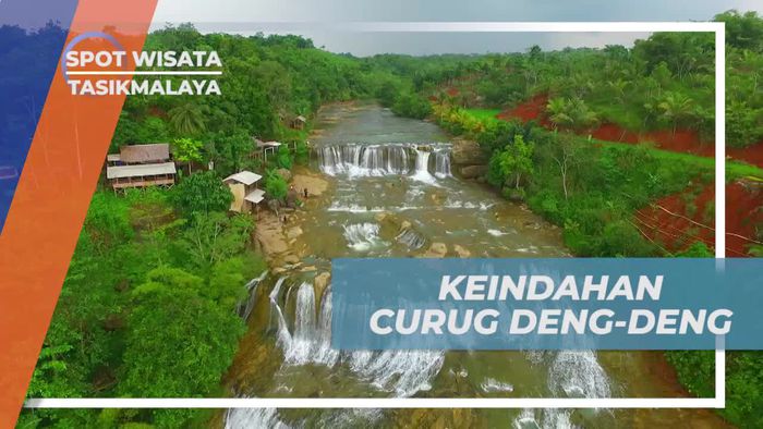 Menikmati Keindahan Alam Hijau Curug Deng-deng Tasikmalaya