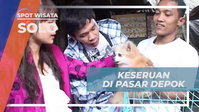Pasar Depok, Sentra Aneka Satwa Lucu di Kota Solo