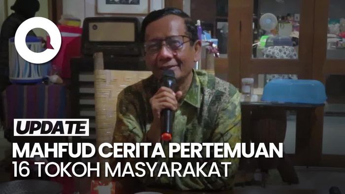 Mahfud Ungkap 16 Tokoh Masyarakat Minta Megawati Memimpin Lagi
