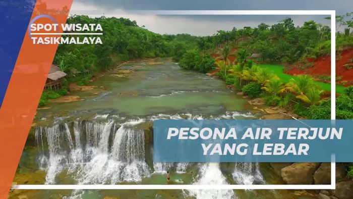 Lebar dan Luas, Pesona Air Terjun Deng-deng Tasikmalaya