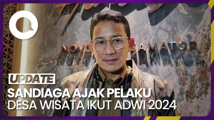 Luncurkan ADWI 2024, Sandiaga Uno: Solusi Tingkatkan Lapangan Kerja