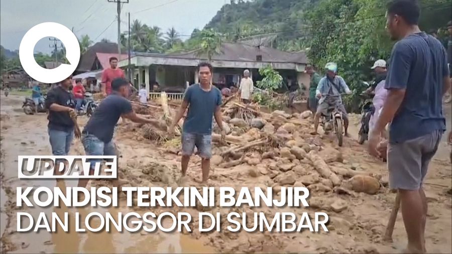 Korban Tewas Banjir dan Longsor Sumbar Mencapai 30 Orang