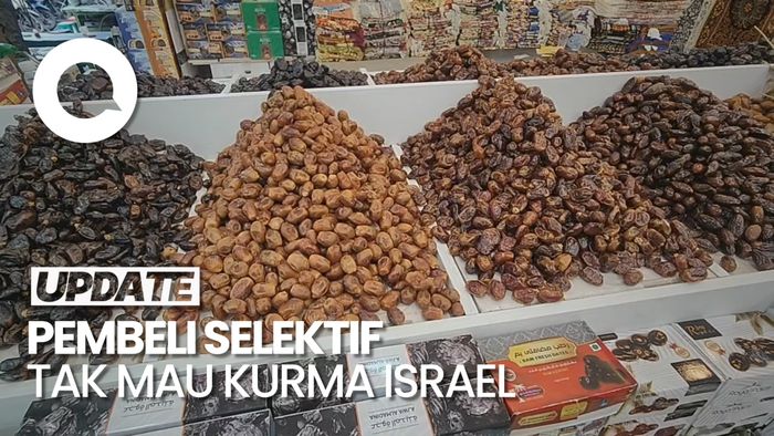 Pedagang Kurma Cerita Banyak Pembeli Selektif Tak Mau Produk dari Israel