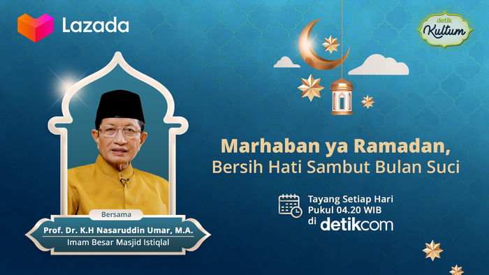 Marhaban ya Ramadhan, Bersih Hati Sambut Bulan Suci 