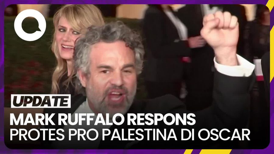 Teriakan Dukungan Mark Ruffalo untuk Palestina di Red Carpet Oscar