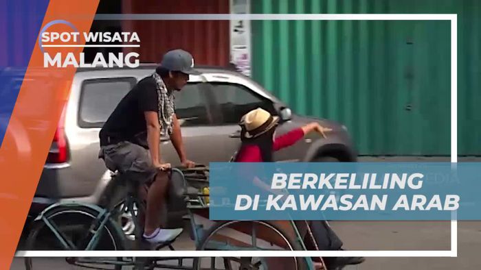 Naik Becak Berkeliling Kawasan Arab Kota Malang