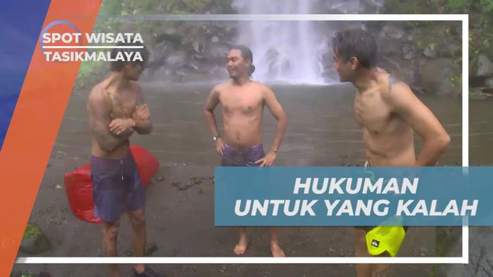 Hukuman Bagi yang Kalah Dalam Misi Menuju Curug Ciparay Tasikmalaya