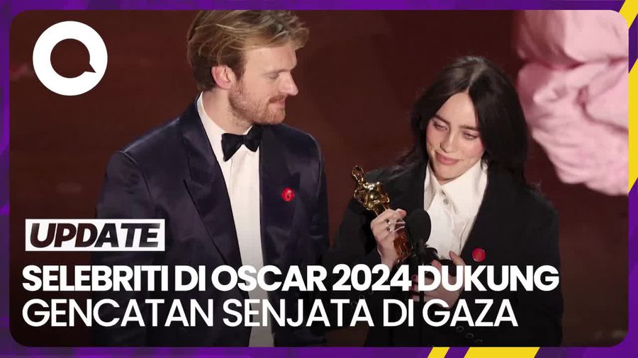 Billie Eilish-Mark Ruffalo di Oscar 2024 Dukung Gencatan Senjata Gaza