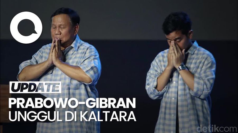 Prabowo-Gibran Unggul Perolehan Suara Pilpres di Kalimantan Utara