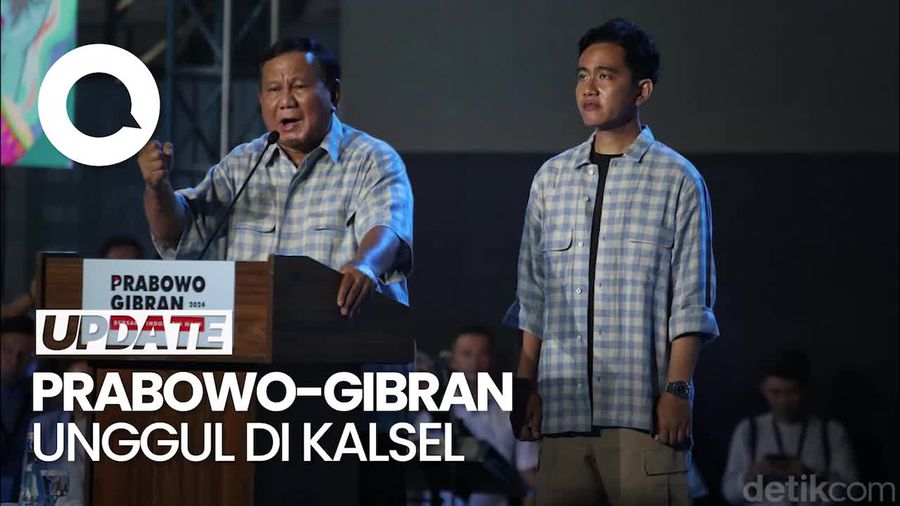Rekapitulasi Nasional: Prabowo-Gibran Unggul di Kalimantan Selatan