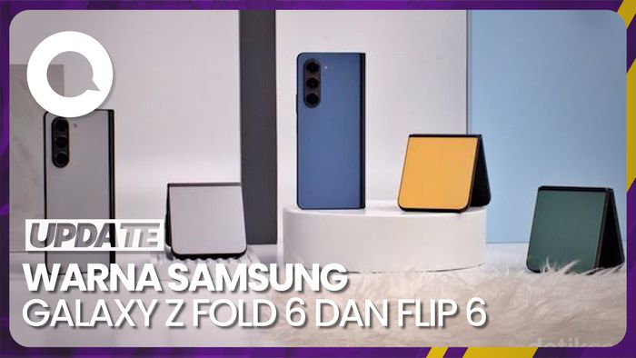 Bocoran Pilihan Warna Samsung Galaxy Z Fold 6 dan Flip 6 