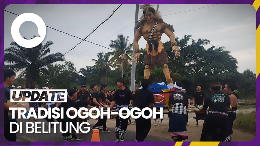 Melihat Tradisi Ogoh-ogoh di Belitung