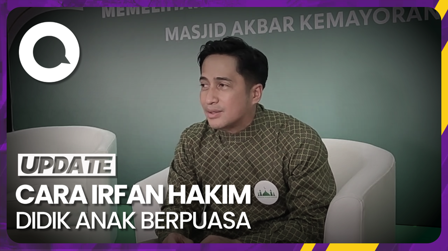 Tips Mengajari Anak Berpuasa ala Irfan Hakim