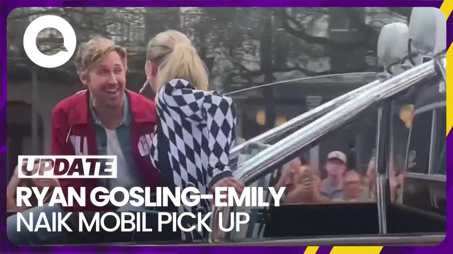 Kebersamaan Ryan Gosling-Emily Blunt di Premiere Film The Fall Guy