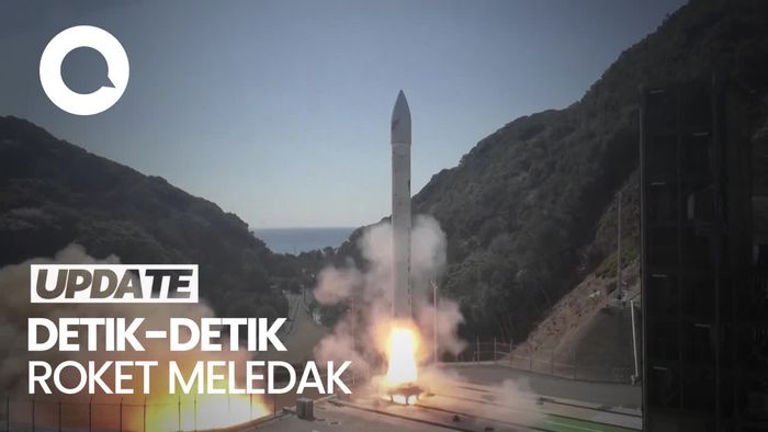 Detik-detik Roket Space One Kairos Jepang Meledak saat Diluncurkan