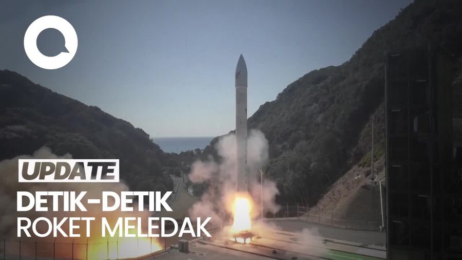 Detik-detik Roket Space One Kairos Jepang Meledak saat Diluncurkan