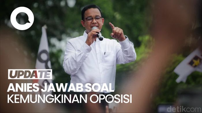 Anies soal Kemungkinan Oposisi: Kalau Ada Putaran Kedua Gimana?