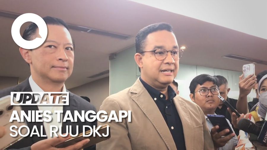 Anies soal RUU DKJ: Lembaga Baru Belum Tentu Selesaikan Masalah