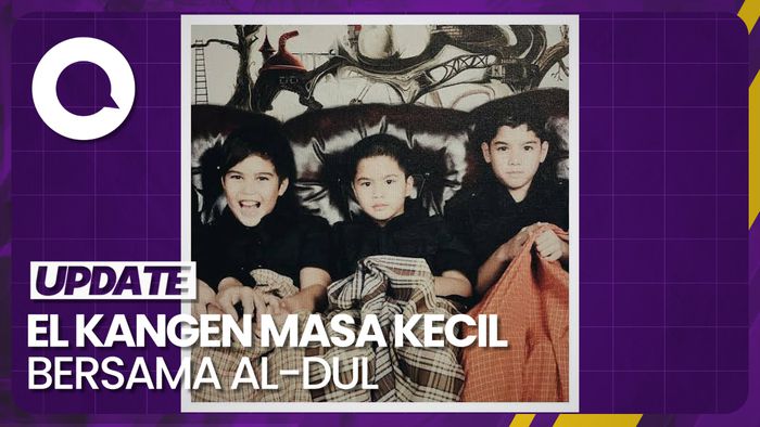 El Rumi Kenang Masa Kecil Bareng Al-Dul Lewat Foto Sunatan
