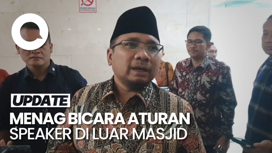 Menag Tegaskan Tak Larang Speaker Luar Masjid: Kita Sarankan Waktunya