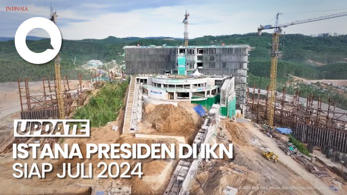 Menteri PUPR Pastikan Istana Presiden di IKN Siap Juli 2024